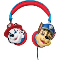 Lexibook Paw Patrol Foldable Headphones With Cable And Usb Port Bleu