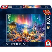 Schmidt Spiele Puzzle Feu de Camp sous les Étoiles - 1000 pièces
