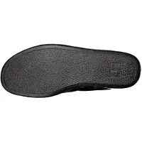 Rohde Herren Pantoufles Cuir Lekeberg 1558-90, Taille:43 EU, Couleur:Noir