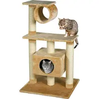 OEM Grande tour d'escalade pour chats avec maisonnette