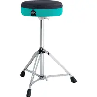 Dixon PSN-805 Round Throne Black Teal Mesh Top Siège du tambour