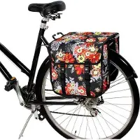 Markenlos Sacoche double pour vélo - Imperméable / GRANDE CAPACITÉ DE RANGEMENT - Magasin de vélo