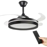 InnovaGoods Ventilateur de plafond - - VENTILATEUR - LED 4000 lm - Moteur DC silencieux - 6 vitesses