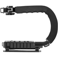 Puluz Poignée vidéo DV en forme de C PU3005 (Divers), Appareil photo numérique : accessoires, Noir