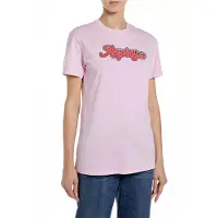 Replay W3566n.000.22658e Short Sleeve T-shirt Rose M Femme