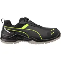 Puma Safety - Chaussures de sécurité Krypton Green Disc Low S3S ESD FO SR 644320, taille 42, noir/vert