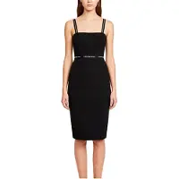 Calvin Klein Lv047f289g Sleeveless Dress Noir L Femme