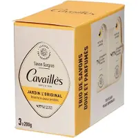 Rogé Cavaillès Savon Jardin Original 600g Soap 3 Units Beige