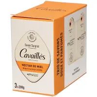 Rogé Cavaillès Savon Nectar De Miel 600g Soap 3 Units Orange