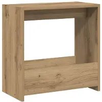 vidaXL Table d'appoint chêne artisanal 50x26x50 cm bois d'ingénierie