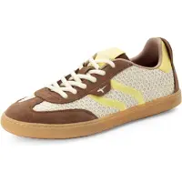 Tamaris Baskets basses marron / jaune clair / blanc