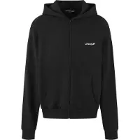 Mister tee Veste de survêtement noir / blanc