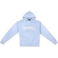 Dropsize Sweat-shirt 'EMBO' bleu / blanc