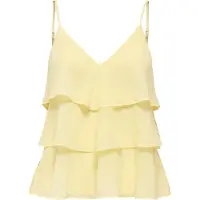 ONLY Chemisier 'ONLLinn' jaune clair