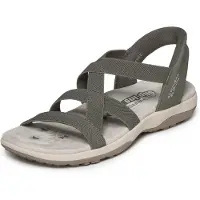SKECHERS Sandales 'Slip-Ins: Reggae Slim' vert