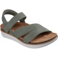 SKECHERS Sandales 'Lifted Comfort' vert