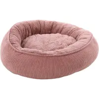 Flamingo Lit pour chien avec fermeture éclair Colette Rond 46 cm Rose