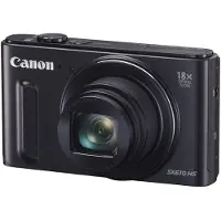 Canon PowerShot SX610 HS - Appareil photo numérique - compact - 20.2 MP - 1080p - 18x zoom optique - Wi-Fi, NFC - noir