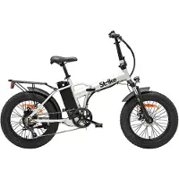 Adriatica Fat Strike 20´´ 6s Folding Electric Bike Blanc One Size / 360Wh