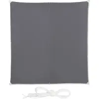 Relaxdays Voile d'ombrage carré (300 x 300 cm)
