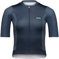 POC Cadence Short Sleeve Jersey Bleu L Femme