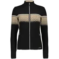 CMP Sweats Bluza Damska 7H26802 Czarnybeżowy, 7H2680265BM, Pointure: 163