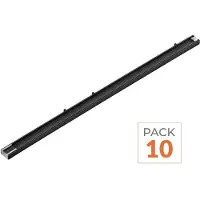 Silamp Pack de 10 - Suspension Linéaire LED 120cm 40W 130lm/W Interconnectable CCT Noir - 3000K/4200K/6400K