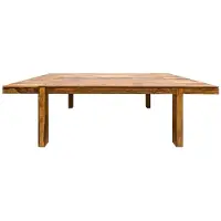 Meublorama Table de salle à manger TAVINA 160–240 cm – Table extensible en bois massif de Sheesham verni