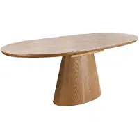 Meublorama Table LUMEA extensible 160–200 cm – Table contemporaine en céramique aspect travertin et chêne