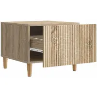 vidaXL Table basse en chêne Sonoma 49 x 50 x 40 cm, bois d'ingénierie