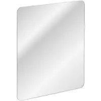 Meublorama Miroir salle de bain rectangulaire 70x60 cm sans cadre design