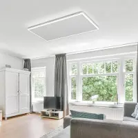 Quality Heating Série QH-HL Panneau Wi-Fi infrarouge avec éclairage LED 63 x 108 cm - 700 Watt