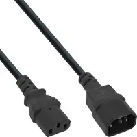 InLine 16632B câble électrique Noir 3 m