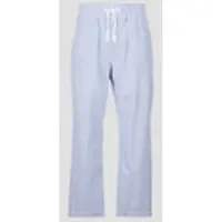 Service Works Pantalon Seersucker Chef Pants hommes - Bleu - EU XL