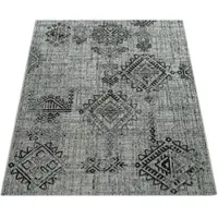 Paco Home Tapis d'intérieur et d'extérieur Balcon Terrasse Motifs orientaux vintage Ornements Dimensions 60 x 100 cm