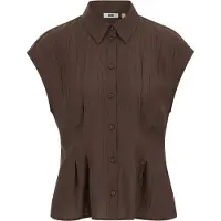 We fashion Chemisier marron