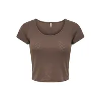 ONLY T-shirt 'ONLMadison' chocolat