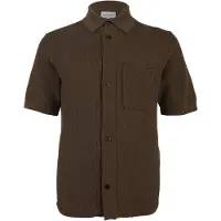 Norse Projects Vestes en maille 'Fredensborg' chocolat