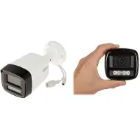 Dahua technology IPC-HFW1239TL1-A-IL-0360B IP-Kamera (1920 x 1080 Pixels), Caméra réseau, Noir