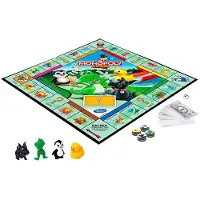 Hasbro Monopoly Junior Board Game Vert Enfants