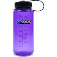 Nalgene Bouteille d'Eau Nalgene Wide Mouth 500 ml Purple Black Cap
