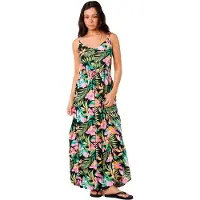 Rip Curl Molokaï Sleeveless Long Dress Noir L Femme