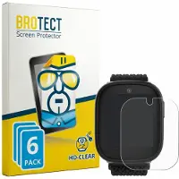 BROTECT Protection Clair, Film de protection pour smartwatch, Transparent
