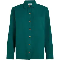 O'Neill Brenda Structured Long Sleeve Shirt Vert L Femme