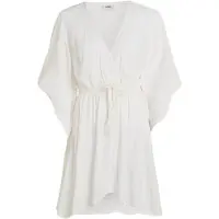O'Neill Essentials Tokeena Cover-up Short Sleeve Short Dress Blanc M Femme