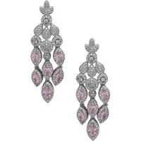 Avant Garde Boucles d'oreilles 'Luneth' rose clair