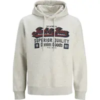 Jack & Jones Logo 2 Col Hoodie Blanc XL Homme