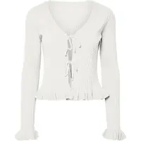 Pieces Cardigan 'PCRagnhild' blanc