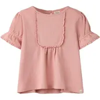 Lil´ Atelier T-shirt manches courtes Halina Fille Rose Tan