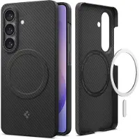 Spigen - Air Skin Aramid MagFit (ACS11048) - Samsung Galaxy S26 Plus - Black (Samsung Galaxy S26), Coque pour téléphone portable, Noir